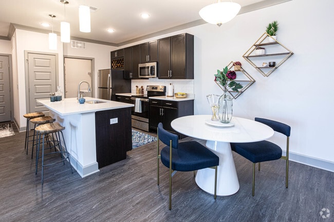 2BR, 2BA - Dining Area & Kitchen - Haven on Tucker