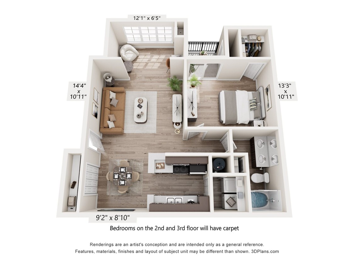 Floor Plan - The Magnolia