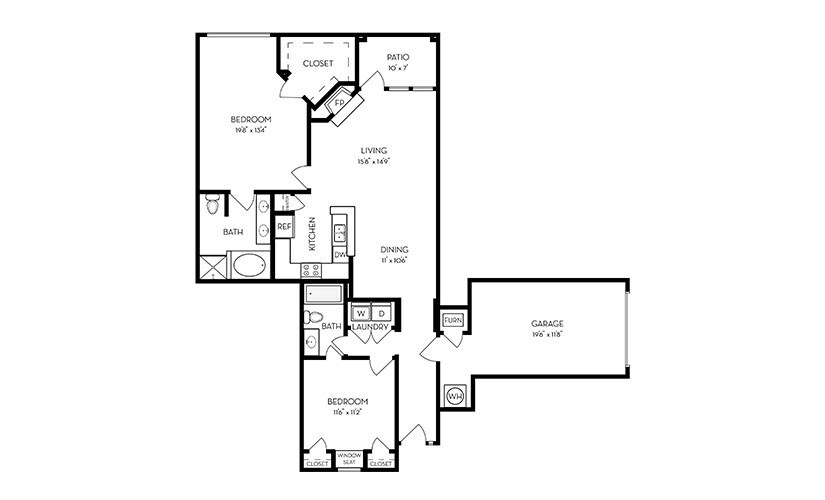 Floor Plan - Pinot Renovated
