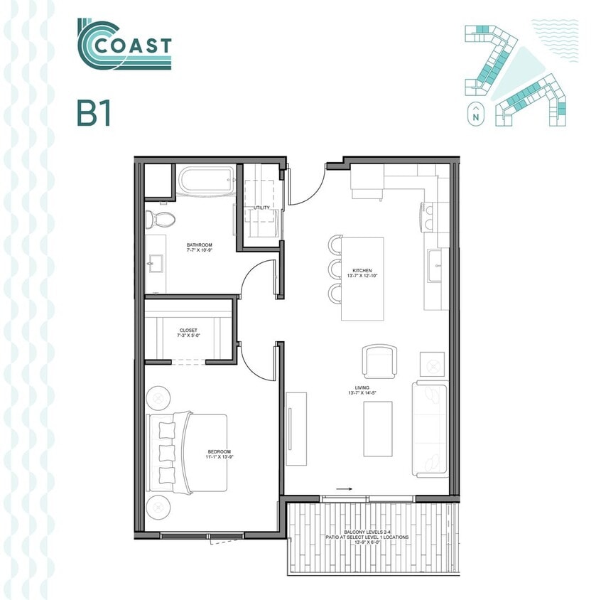 Floor Plan - B1/B1*