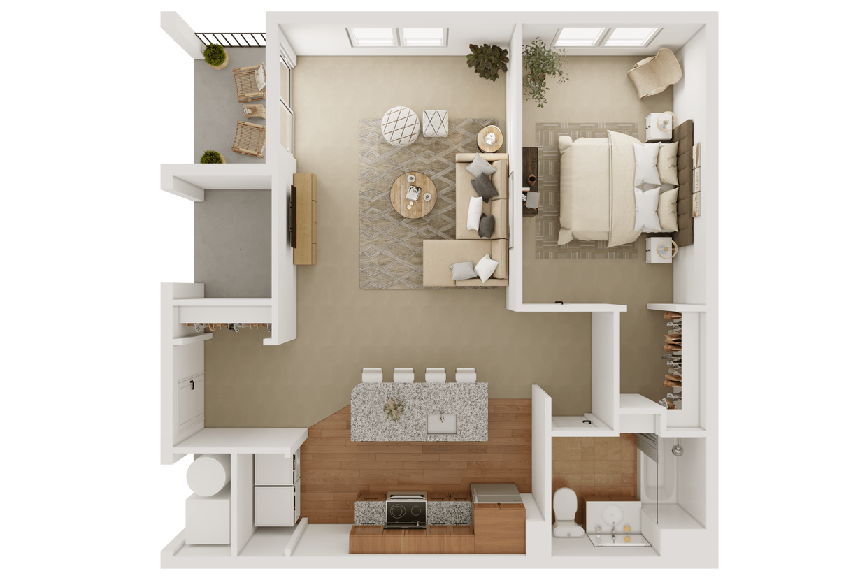 Floor Plan - The Cottage Grove