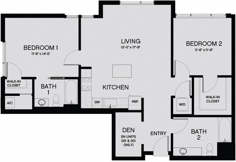 Floor Plan - Plan 2B