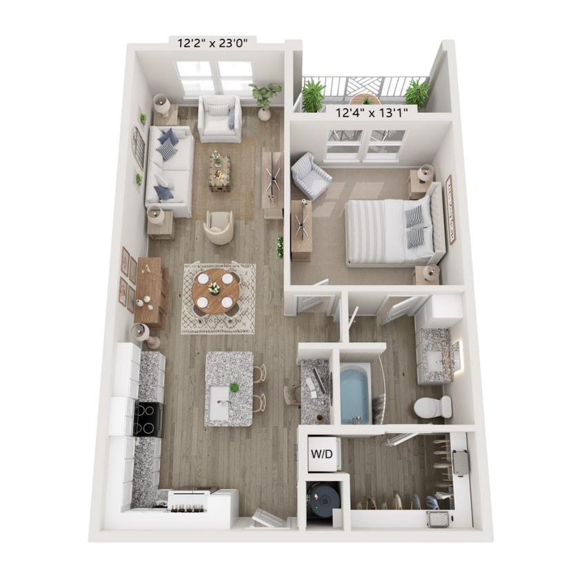 Floor Plan - The Avon
