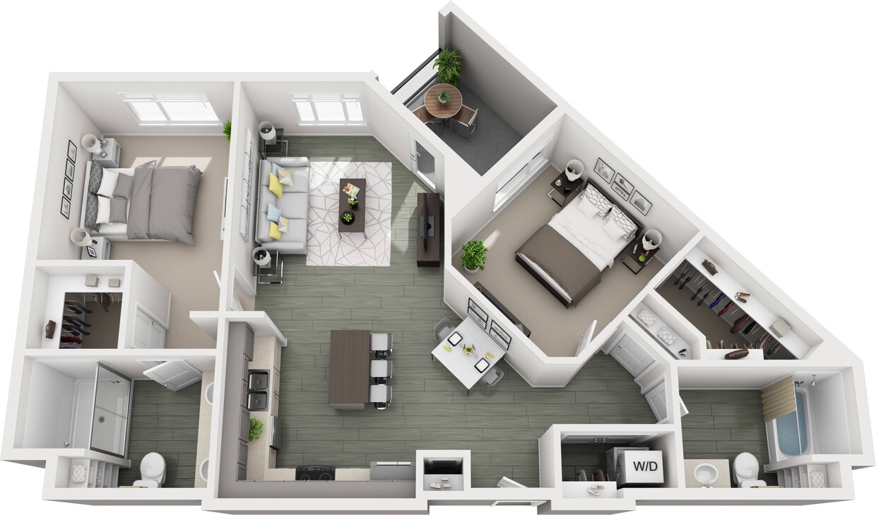 Floor Plan - B2C (2x2)
