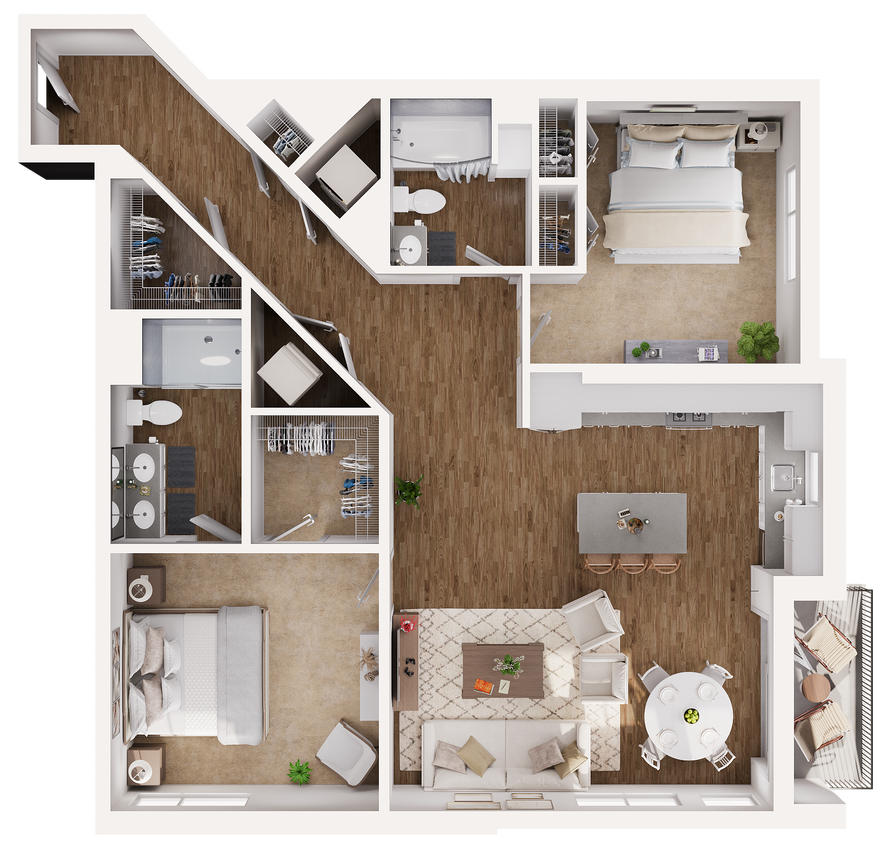 Floor Plan - Chrysanthemum