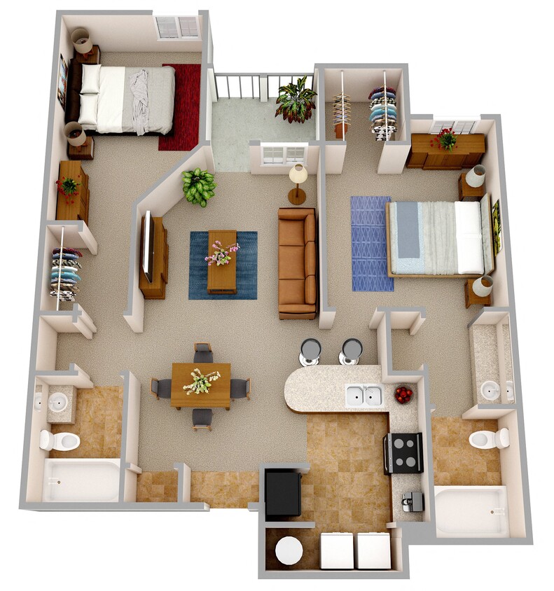 Floor Plan - The Caspian