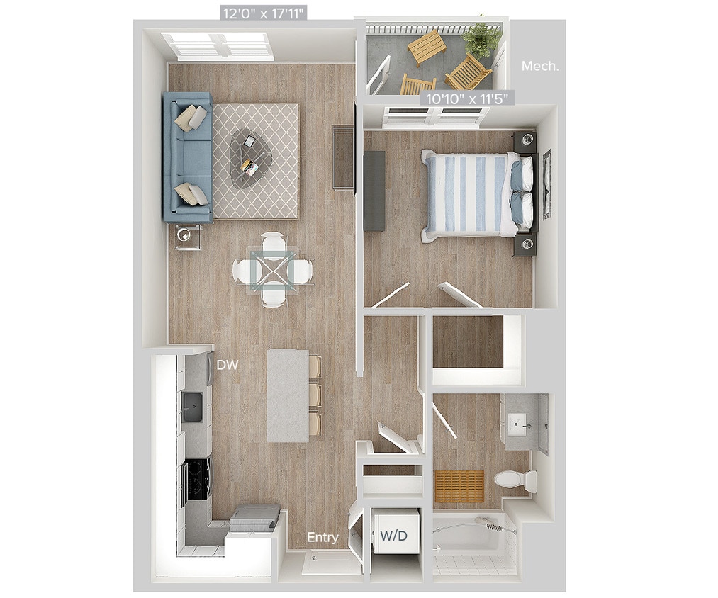 Floor Plan - A1U
