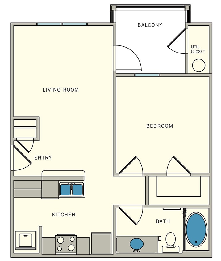 Floor Plan - Unit A1