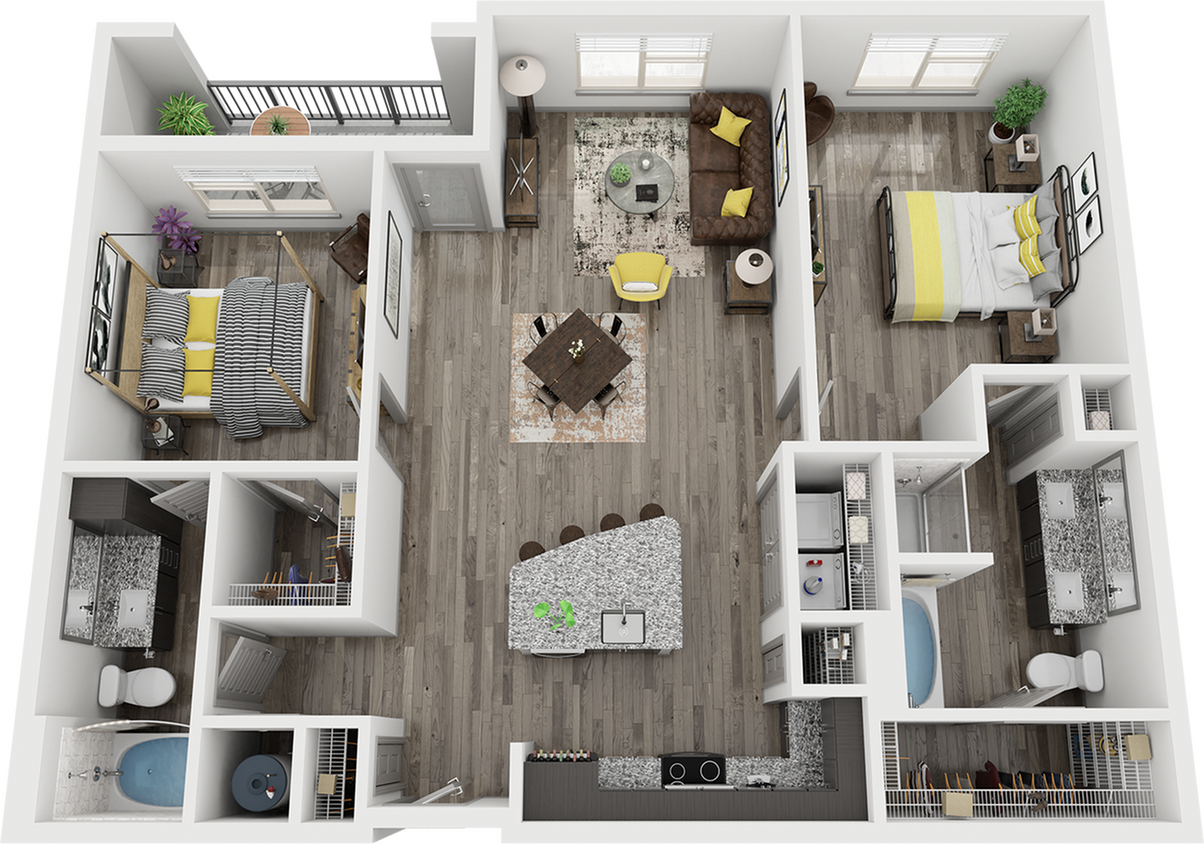 Cue Galatyn Station - B2D Floor Plan - B2D