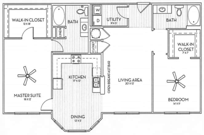Floor Plan - Brixton
