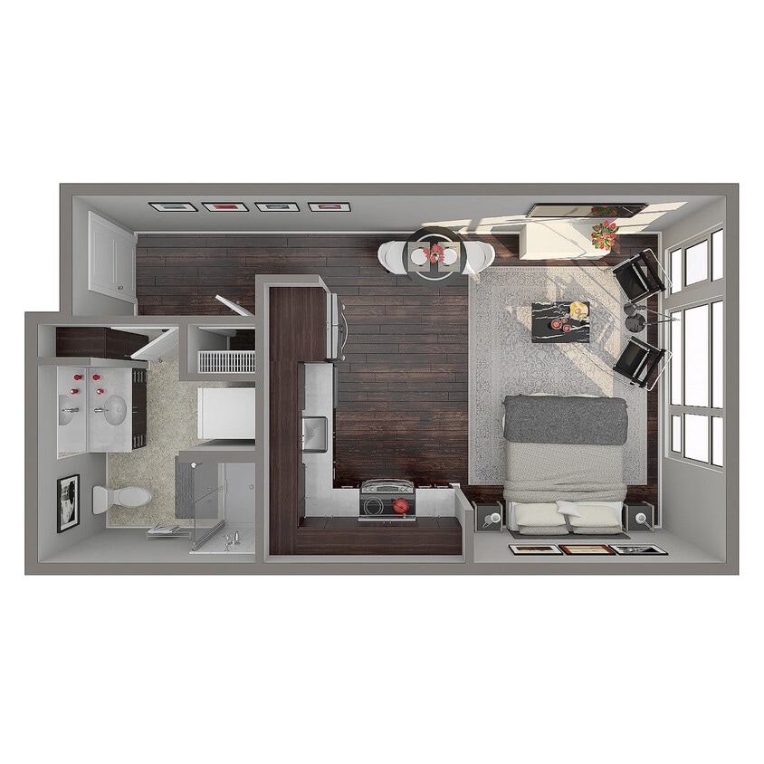 Floor Plan - Studio - C