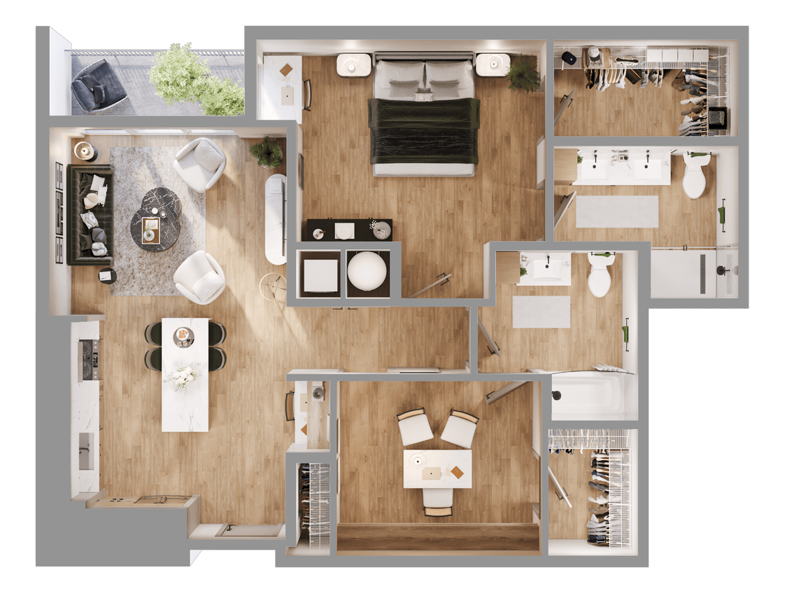 Floor Plan - Meeker Premium