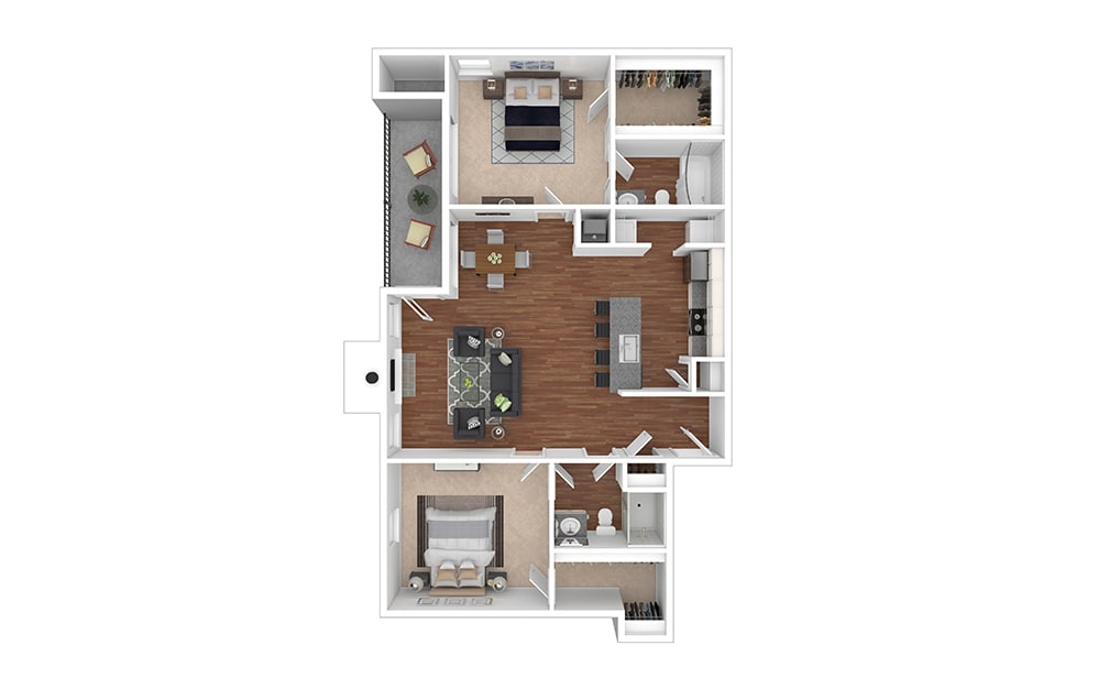 Floor Plan - B1a - Tarmac