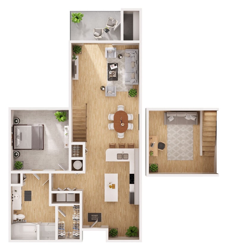 Floor Plan - A6 Loft