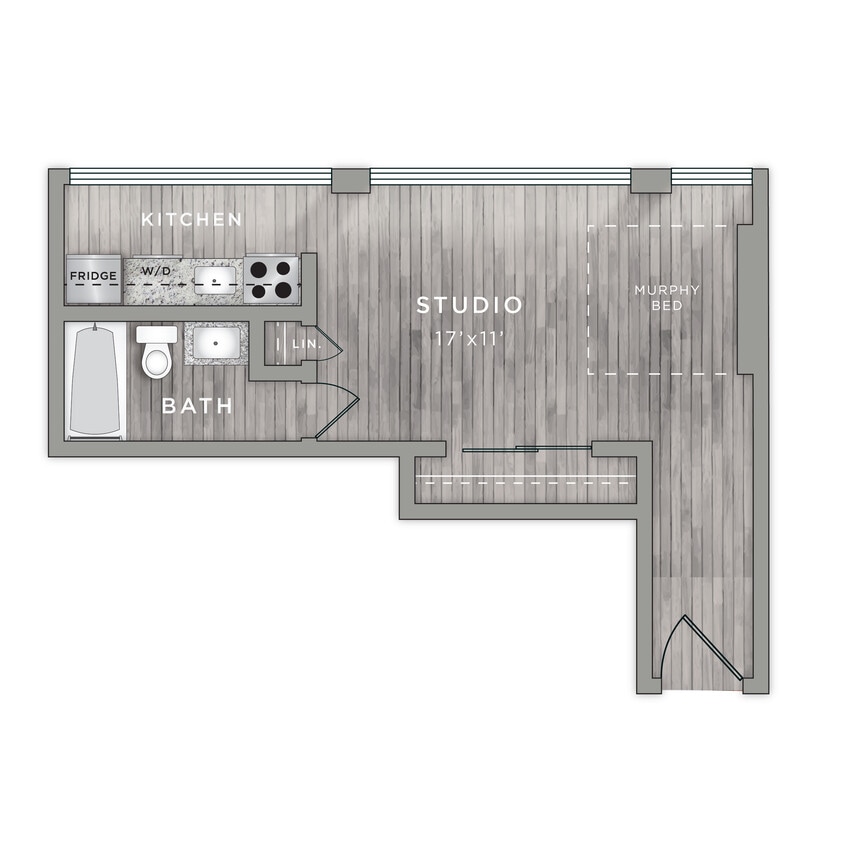 Floor Plan - Studio 1