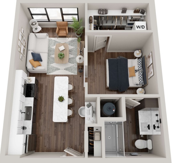 Floor Plan - The Clingman