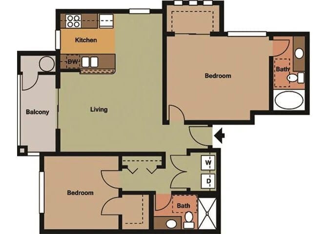 Floor Plan - Edinburgh Building A