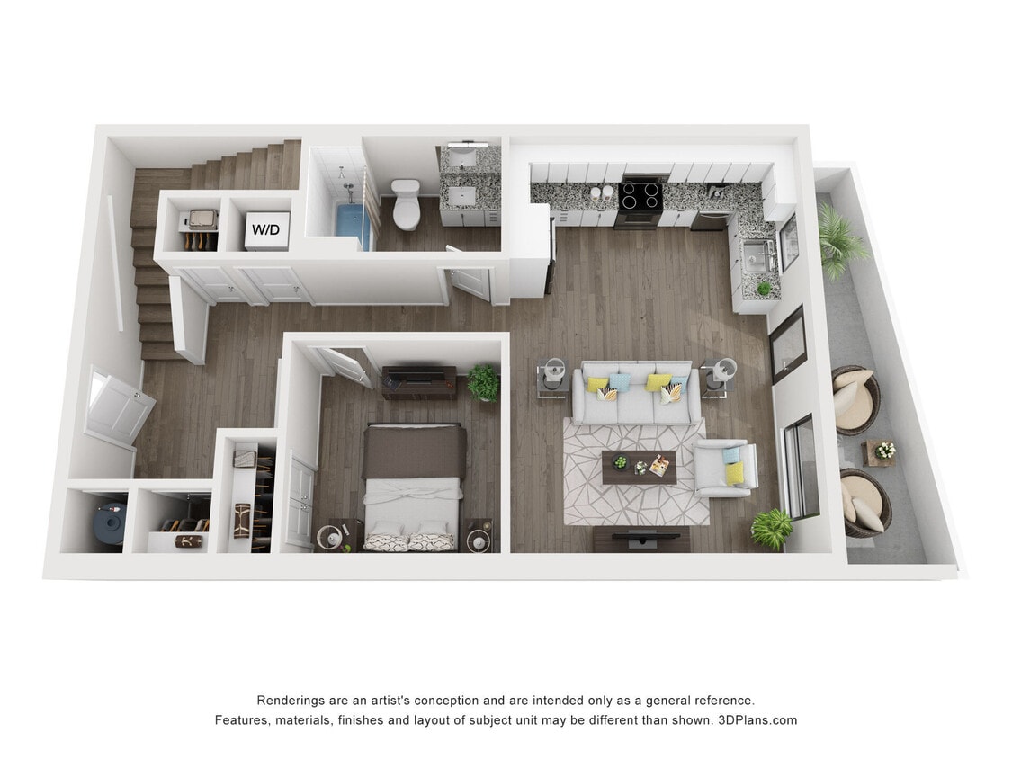Floor Plan - The Cline