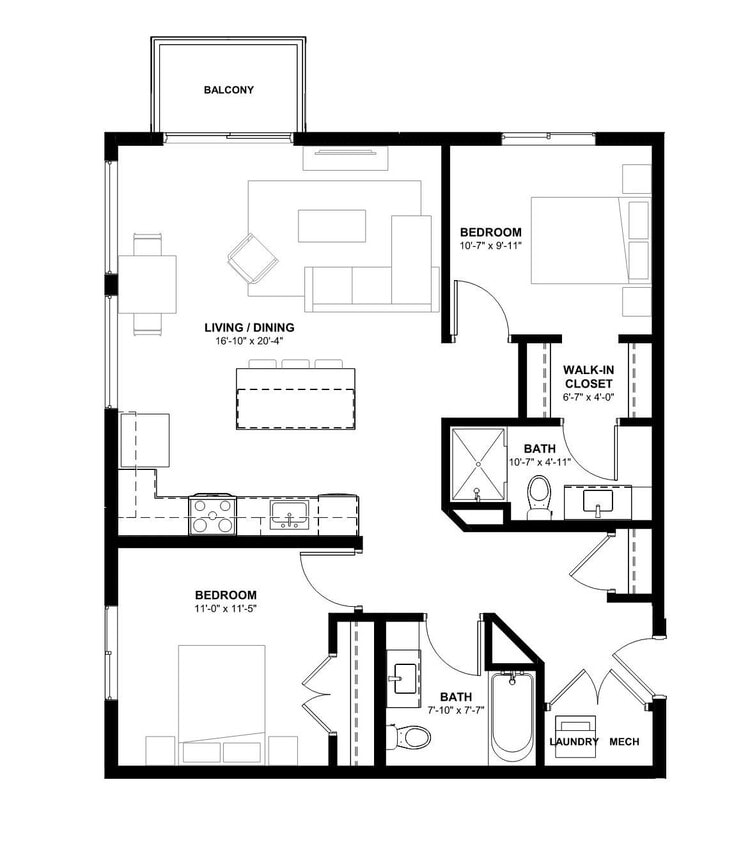 Floor Plan - Brookstone