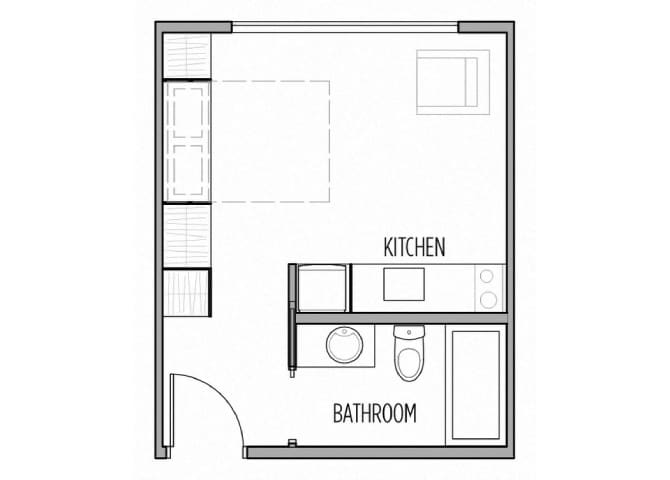 Floor Plan - Studio 
