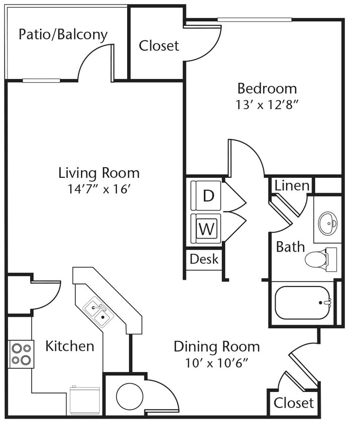 Floor Plan - The Ashton