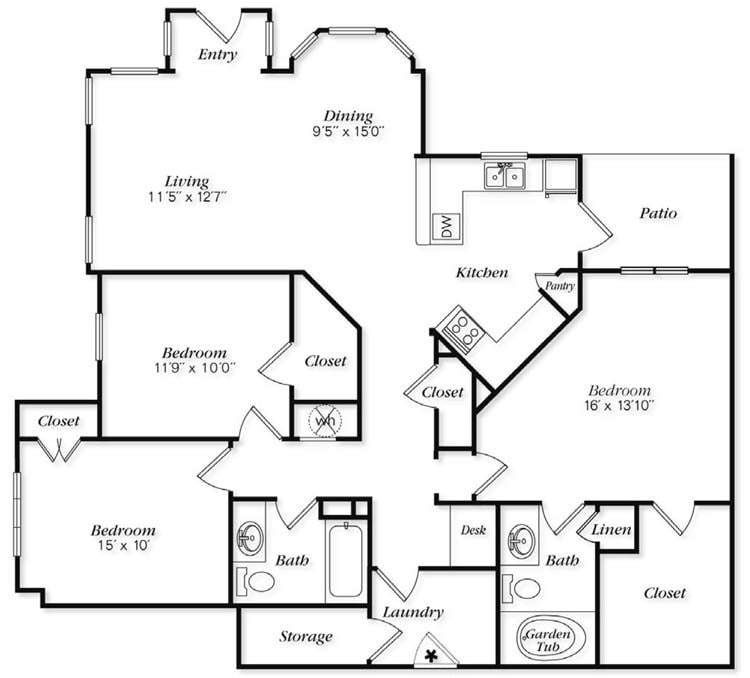 Floor Plan - Corie L