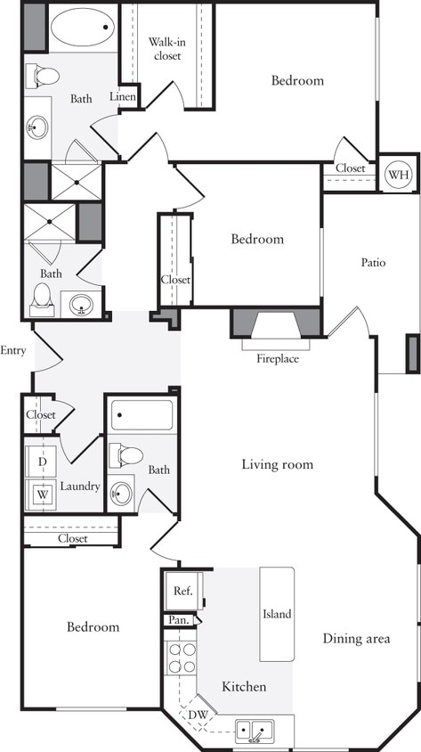 Floor Plan - 3+ Bedrooms B