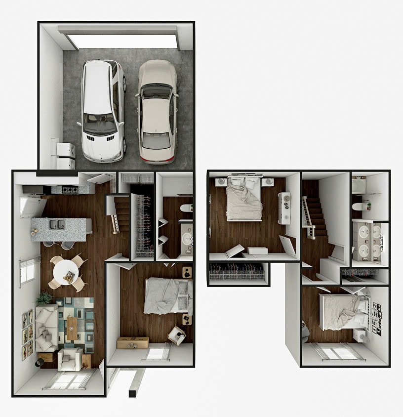 The Haven 3 Bd/2 Ba - The Haven