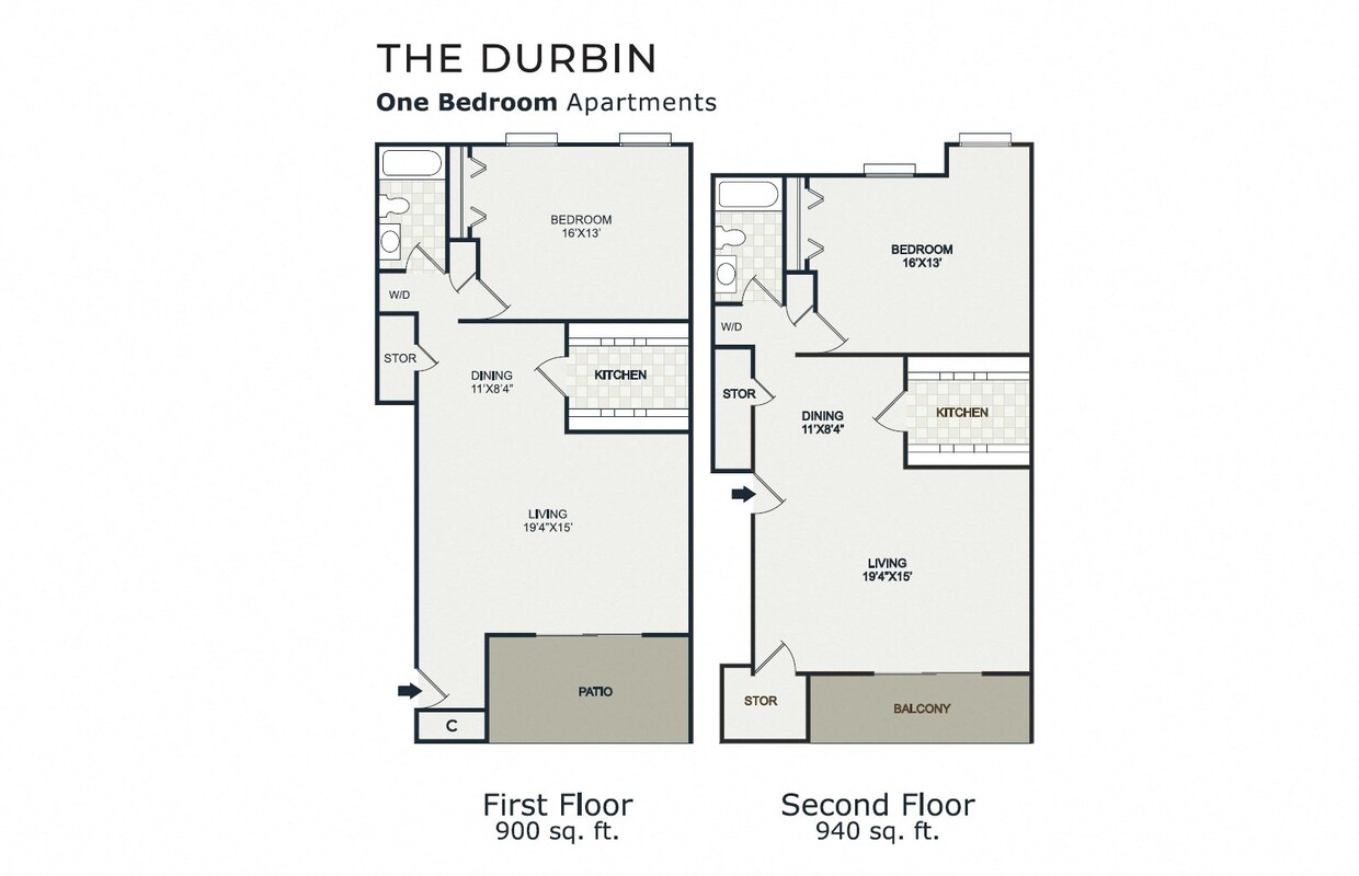 Floor Plan - Durbin - Renovated