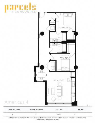 Floor Plan - Americus 4