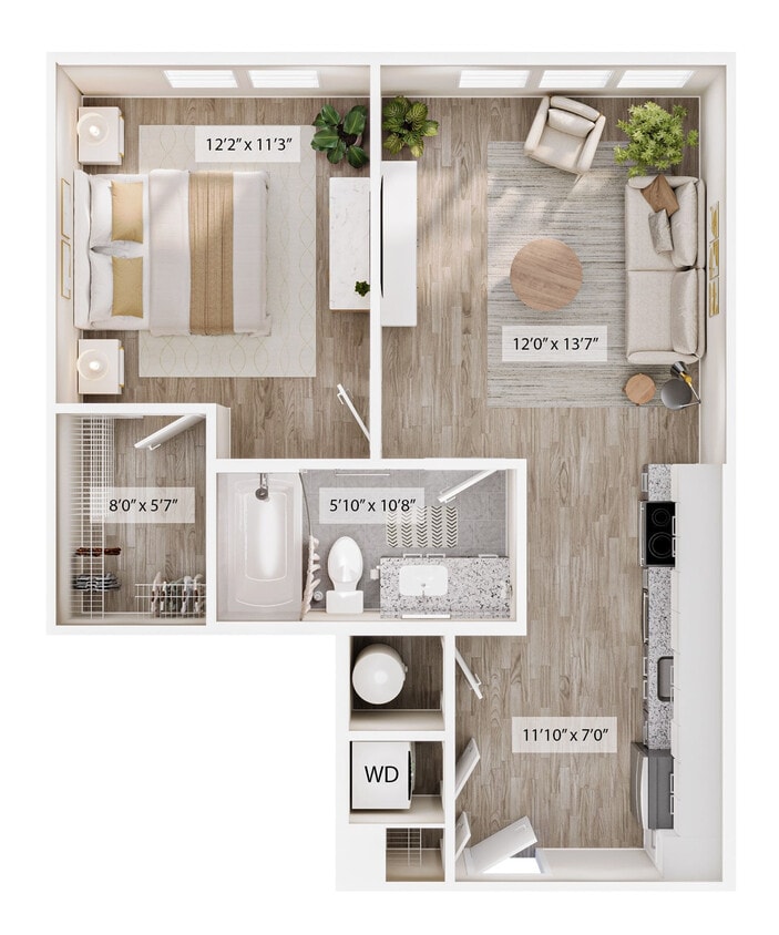 Floor Plan - The West
