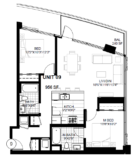 Floor Plan - SPIRE 2D