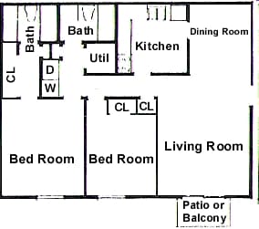Floor Plan - 2X2