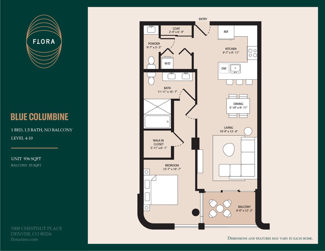 Floor Plan - Blue Columbine