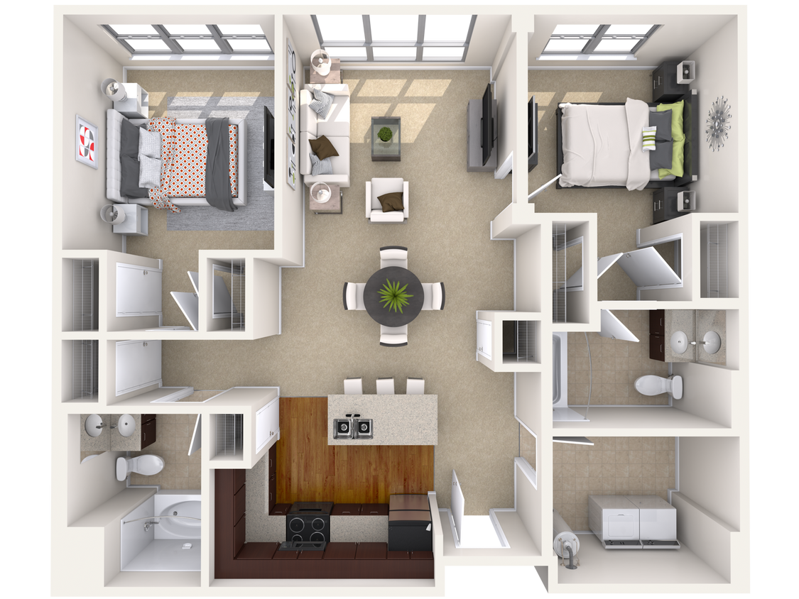 Floor Plan - Riverfront