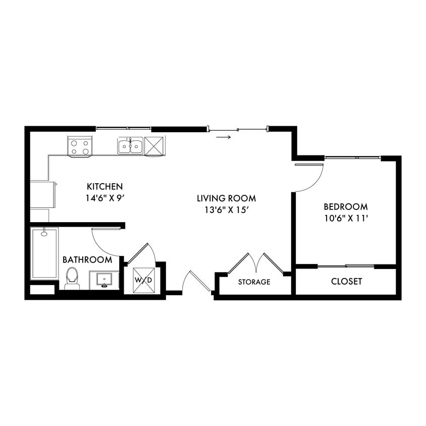 Floor Plan - A6 - Basecamp A6