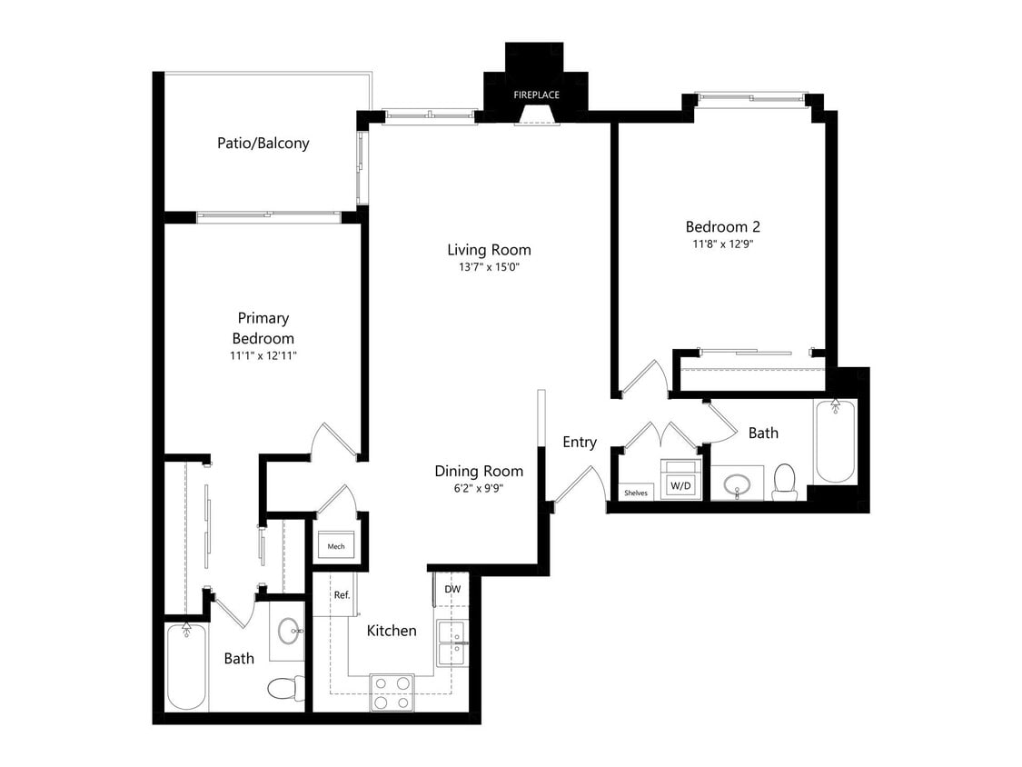 Floor Plan - Driftwood
