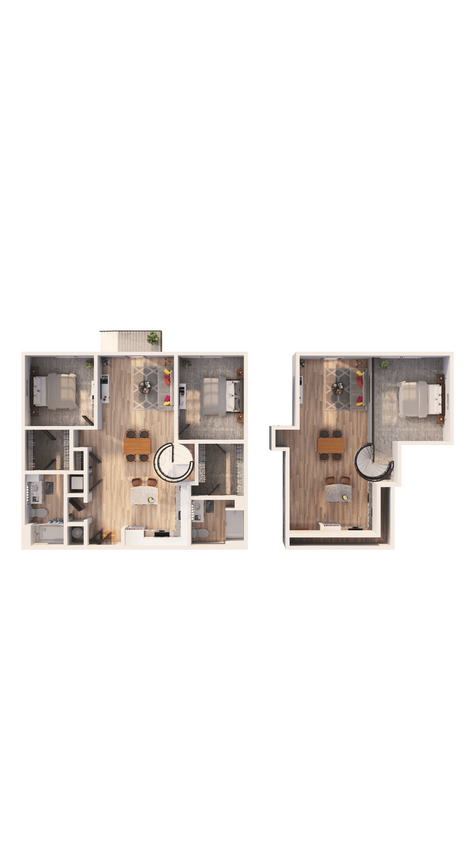Floor Plan - B2G - Townhome