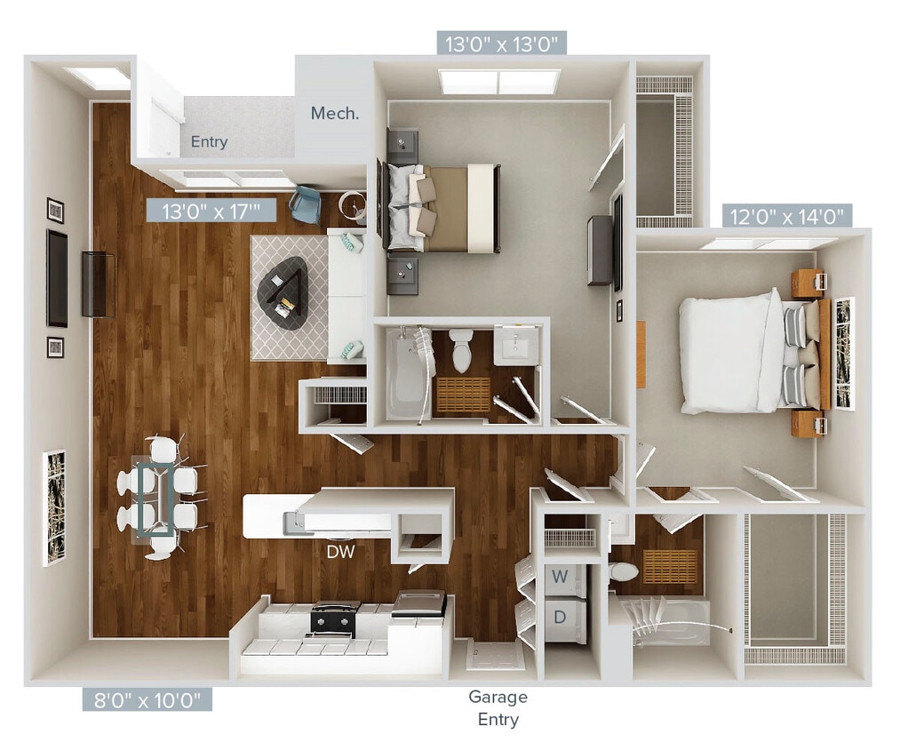 Floor Plan - B5G-P