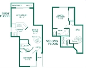 2BR/2BA - Sapphire