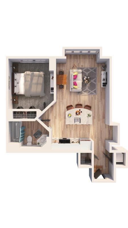 Floor Plan - A1B