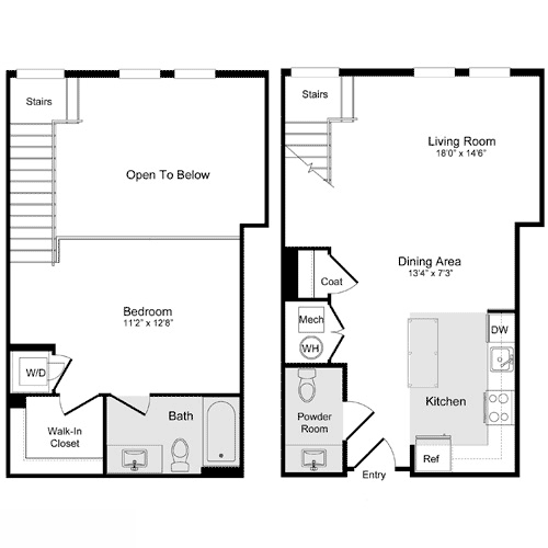 Floor Plan - A-13 Loft