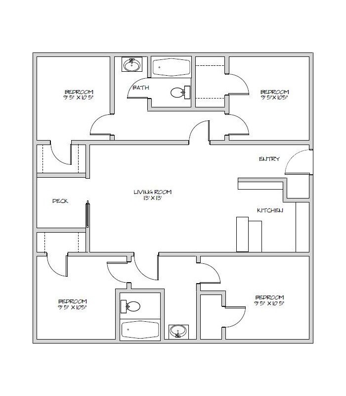 Floor Plan - The 1188