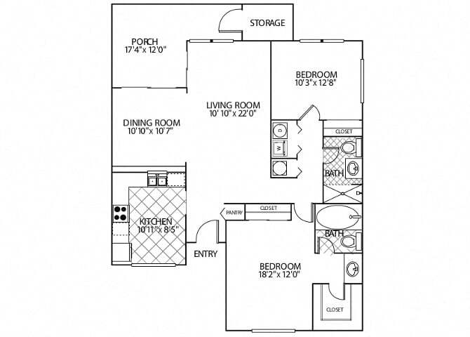 Floor Plan - Alameda