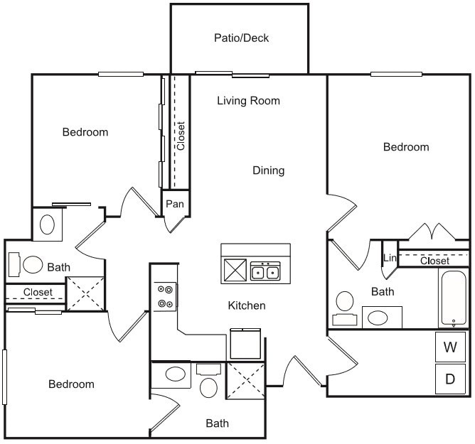Floor Plan - C2 - 3x3