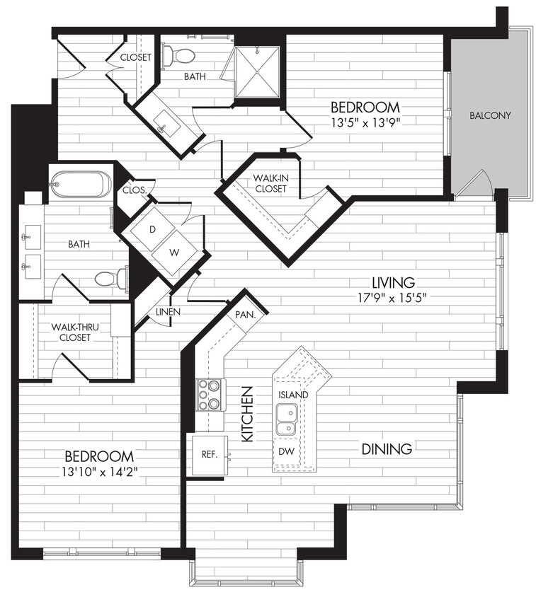 Floor Plan - 7575 - 2N