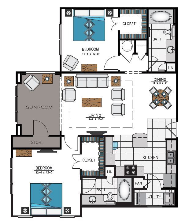 Floor Plan - B7B