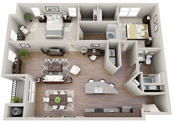 Floor Plan - The Blanc A