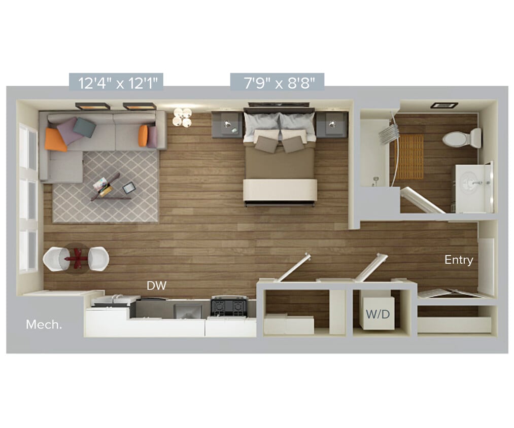 Floor Plan - S1_Apt1219