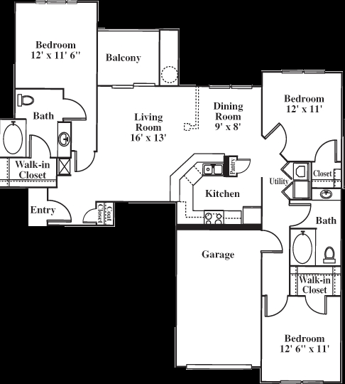Mendelssohn - Mendelssohn - 3 bed 2 bath